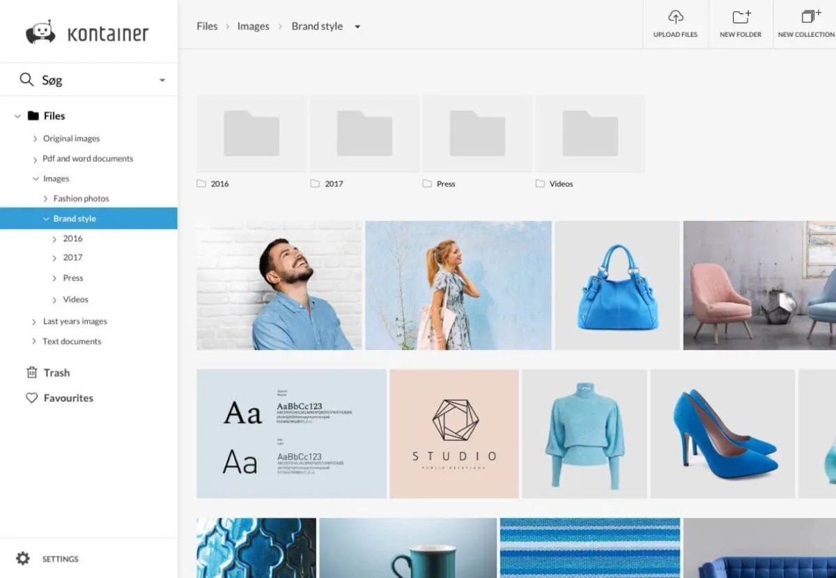 Kontainer - Digital Asset Management and Imagebank DAM Brand platform and Imagebank