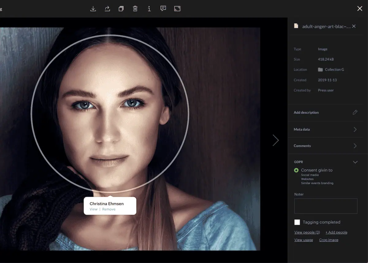 Kontainer DAM has GDPR Approved Rights, expire date and Consent Management Kontainer DAM has GDPR Approved Rights, expire date and Consent Management