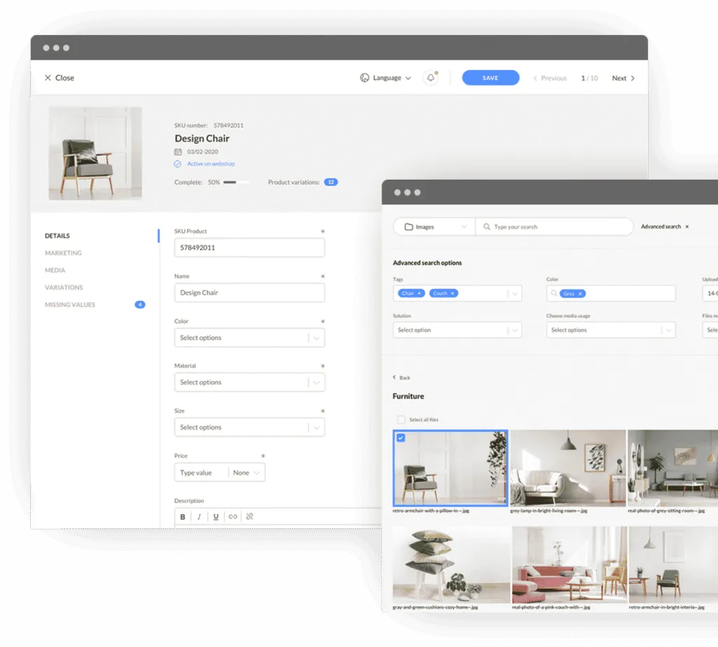 Digital asset management PIM tagging and search Digital asset management PIM tagging and search