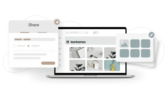 Kontainer DAM - advanced share and download Kontainer DAM - advanced share and download
