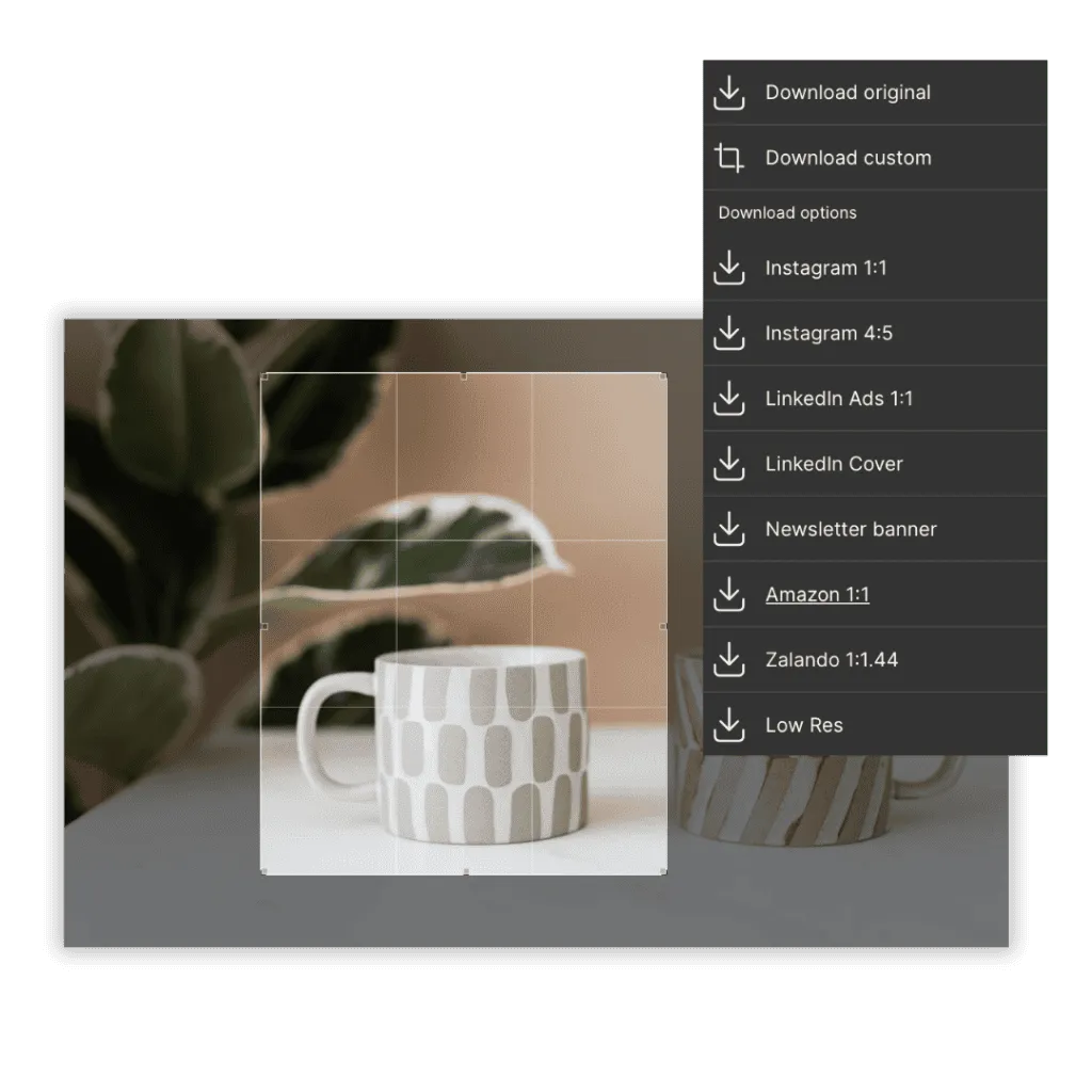 Use Kontainer Download Templates Image with a list of download template examples next to it