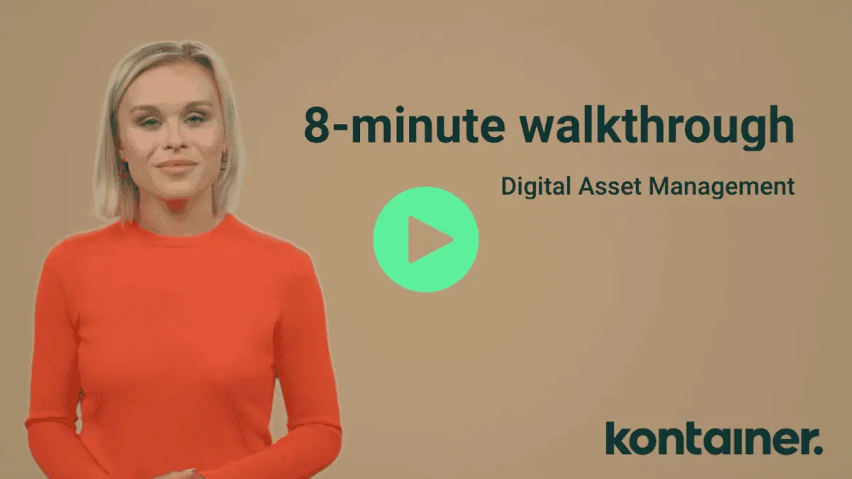 Video cover image_8-minute Kontainer Digital Asset Management_DAM_walkthrough video