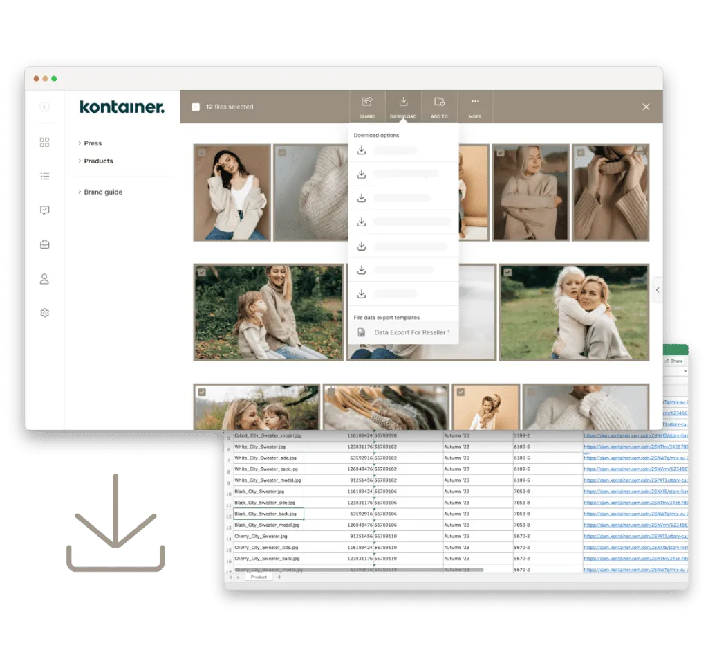 Custom Exports_Excel_Download