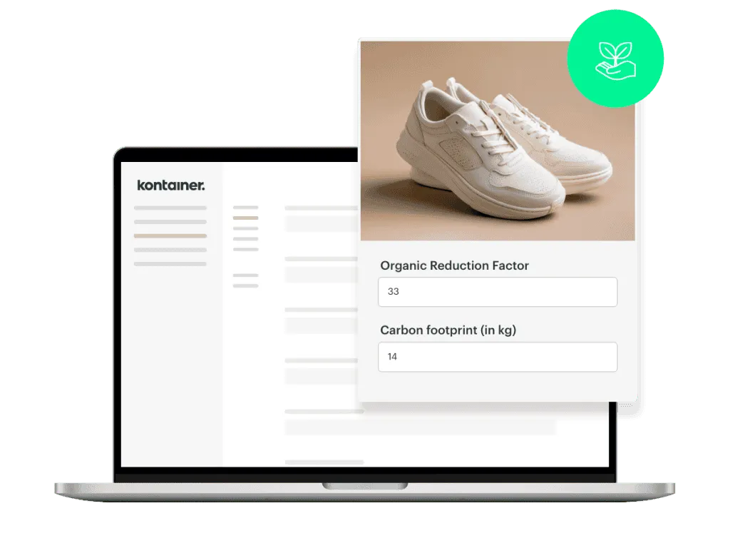 ESG reporting with Kontainer PIM ESG Reporting Powered by Kontainer PIM