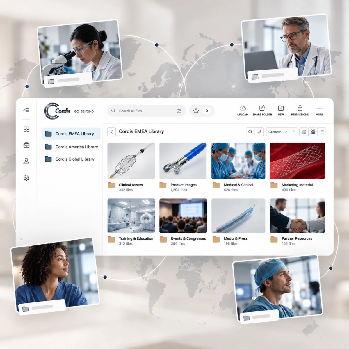 Cordis Global Medical Asset Library